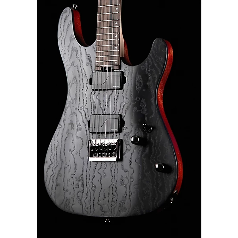 Cort KX Series 6 String Electric Guitar Etched Black