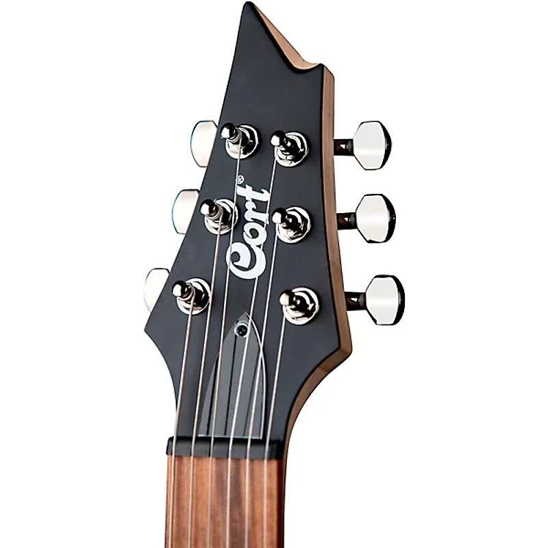 Cort KX Series 6 String Electric Guitar Etched Black and Gold