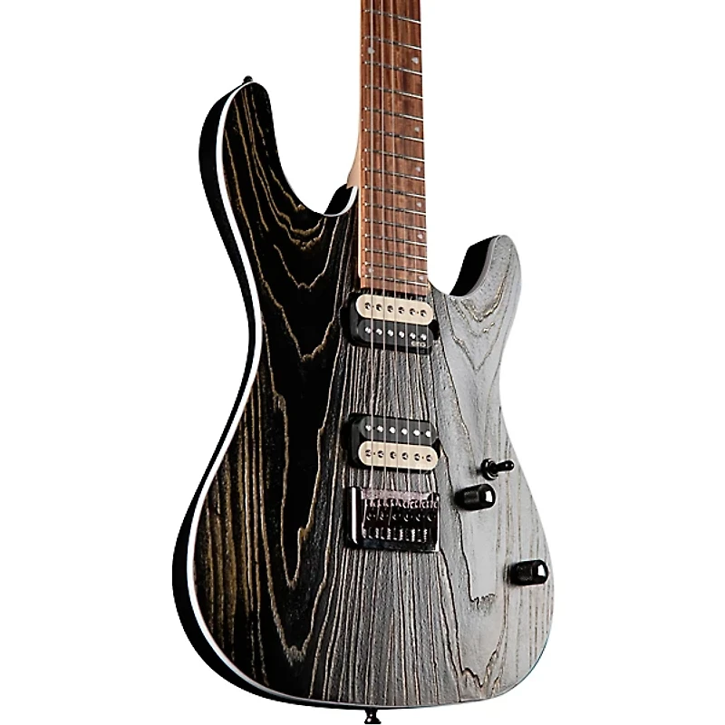 Cort KX Series 6 String Electric Guitar Etched Black and Gold