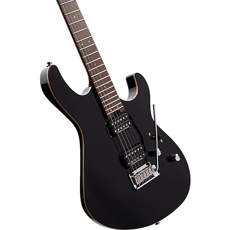 Cort G300 Pro Series Double Cutaway Electric Guitar Black Gloss
