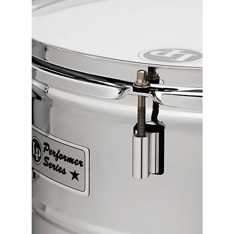 LP Performer Timbale Set With Chrome Hardware 13 and 14 in. Steel