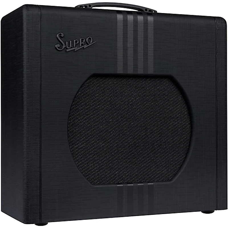 Supro Delta King 12 15W 1x12 Tube Guitar Amp Black