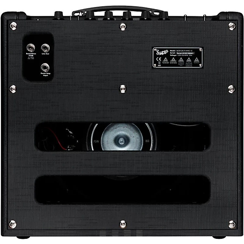 Supro Delta King 12 15W 1x12 Tube Guitar Amp Black