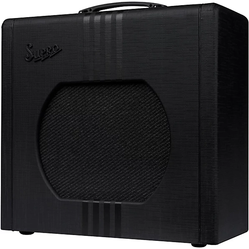 Supro Delta King 12 15W 1x12 Tube Guitar Amp Black