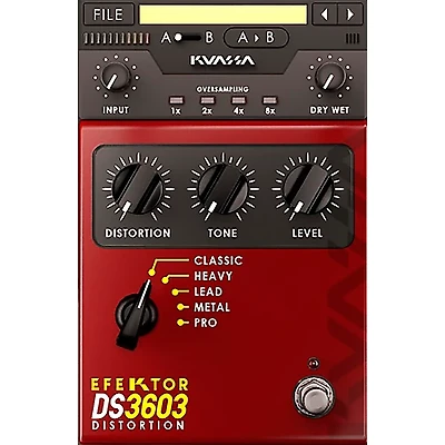 Kuassa Efektor DS3603 Distortion