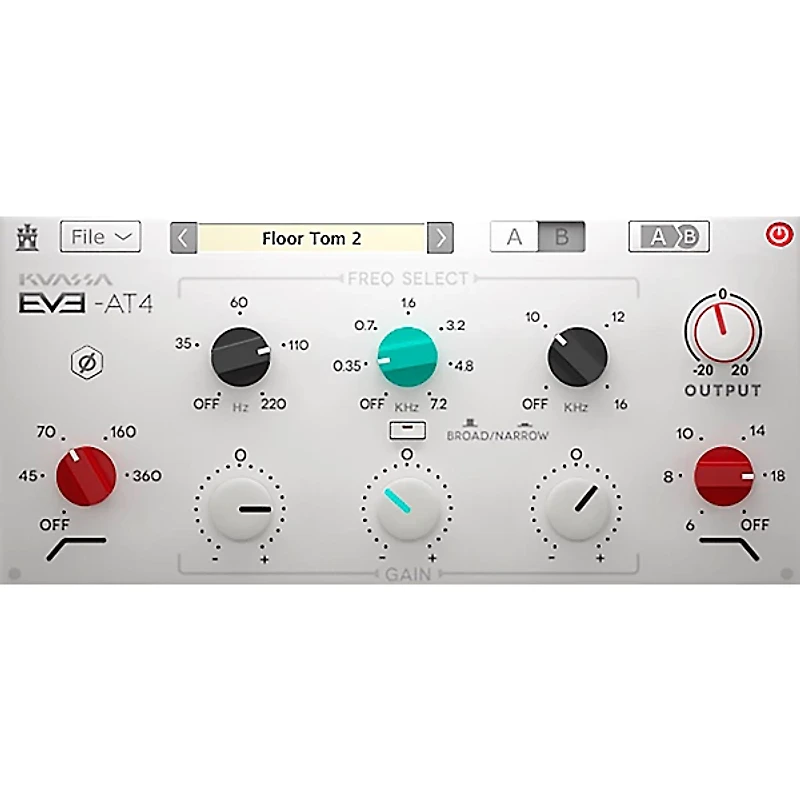 Kuassa EVE-AT4 Equalizer Plug-In