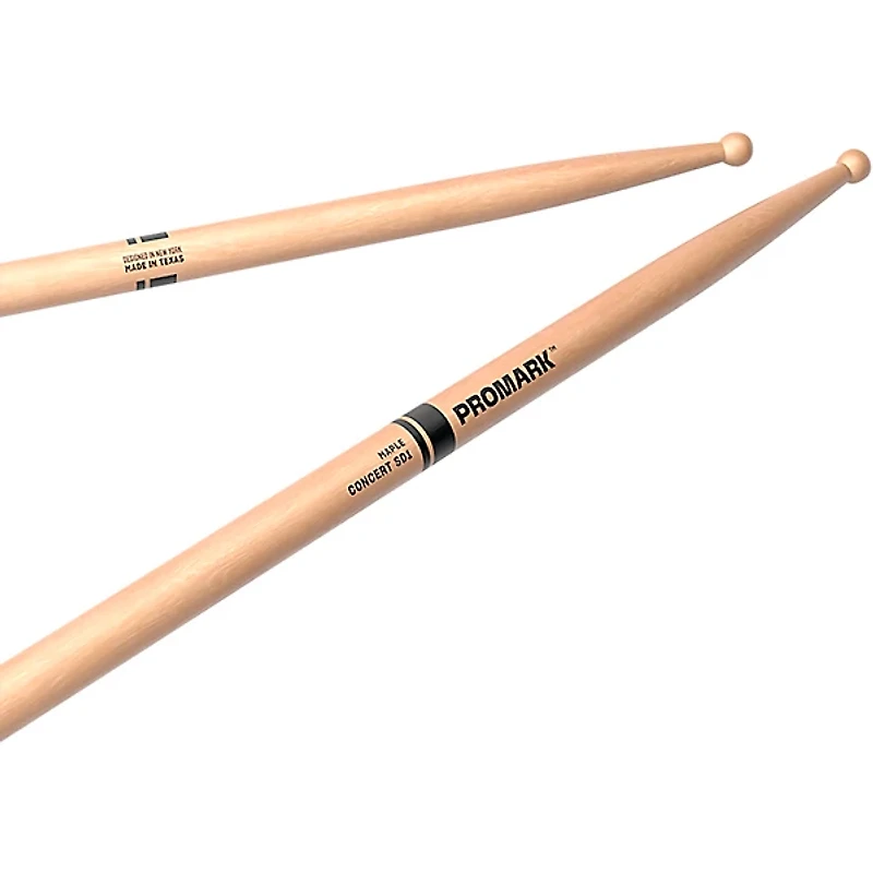 Promark Concert SD1 Maple Drum Sticks 3/8 Inch Maple Wood Tip