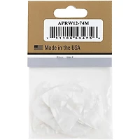 Gibson Pearloid White Picks, 12 Pack