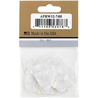 Gibson Pearloid White Picks, 12 Pack