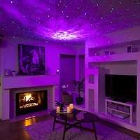BlissLights Sky Lite LED Laser Star Projector (Purple LED/Blue Laser)