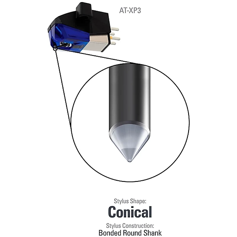 Audio-Technica AT-XP3 DJ Cartridge