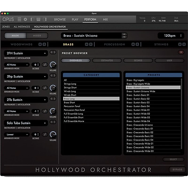 EastWest Hollywood Orchestra Opus Edition Diamond Version