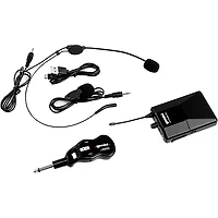 Gemini GMU-HSL100 Single Headset, Lavalier Wireless UHF Microphone System, 512-541.7mHz