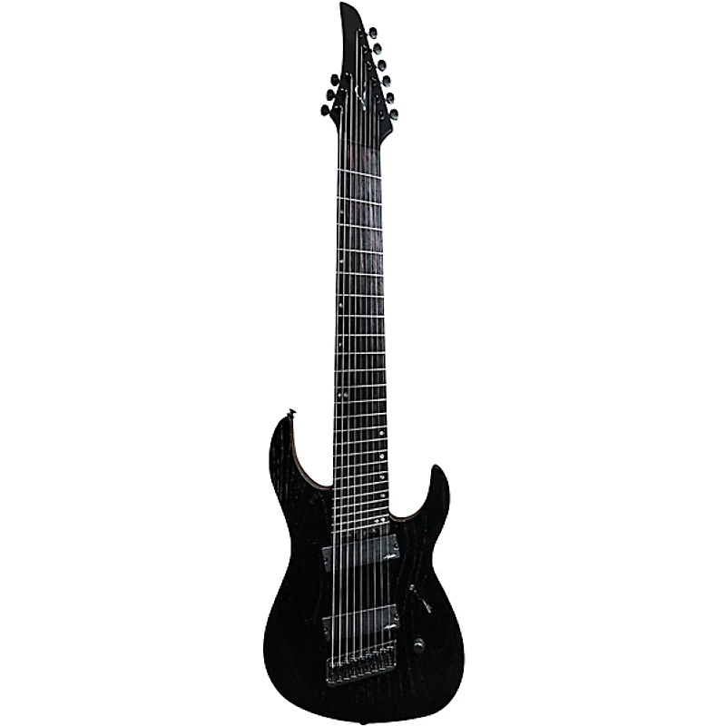 Legator Ninja Performance Multi-Scale 9-String Electric Guitar Satin Stealth Black