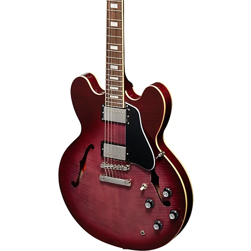 Epiphone ES-335 Figured Limited-Edition Semi-Hollow Electric Guitar Raspberry Burst
