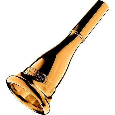 Laskey G Series Classic European Shank French Horn Mouthpiece in Gold