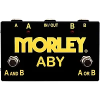 Morley Gold Series ABY Switcher Black
