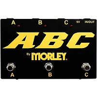 Morley Gold Series ABC Switcher Effects Pedal Black