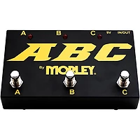 Morley Gold Series ABC Switcher Effects Pedal Black