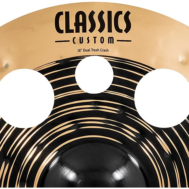 MEINL Classics Custom Dual Trash Crash Cymbal