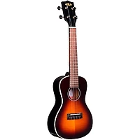 Kala Flame Maple Concert Tobacco Burst