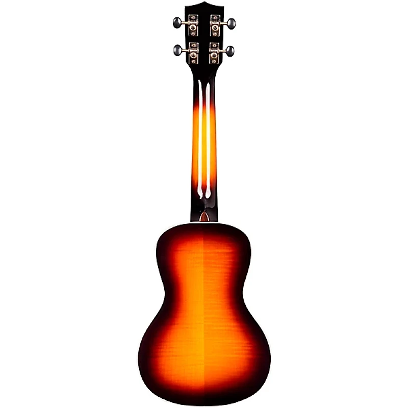 Kala Flame Maple Concert Tobacco Burst