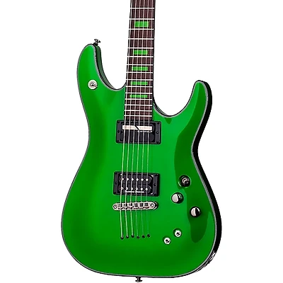 Schecter Guitar Research Kenny Hickey Solo 6 Electric Guitar Steele Green