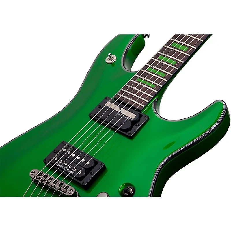 Schecter Guitar Research Kenny Hickey Solo 6 Electric Guitar Steele Green