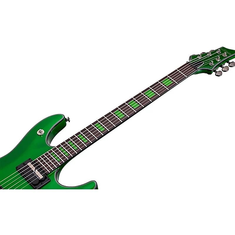 Schecter Guitar Research Kenny Hickey Solo 6 Electric Guitar Steele Green