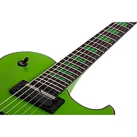 Schecter Guitar Research Kenny Hickey Solo 6 Electric Guitar Steele Green