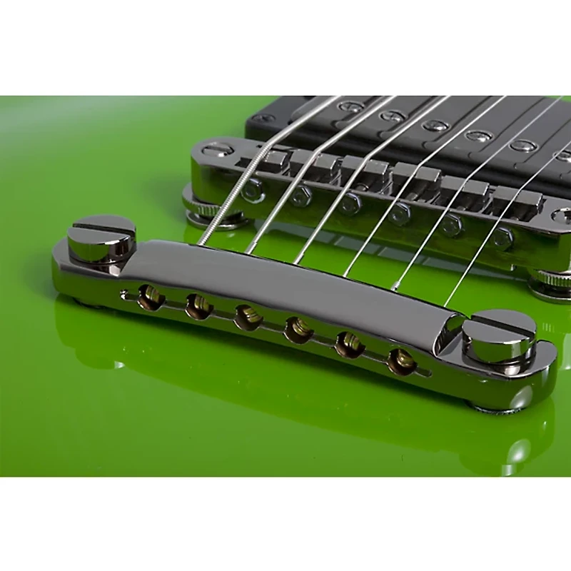 Schecter Guitar Research Kenny Hickey Solo 6 Electric Guitar Steele Green