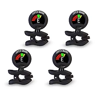 Snark Super Snark SS-3 Rechargeable Clip-on Tuner 4-Pack Black
