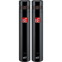 sE Electronics sE7 Small-Diaphragm Condenser Microphone - Matched Pair Black