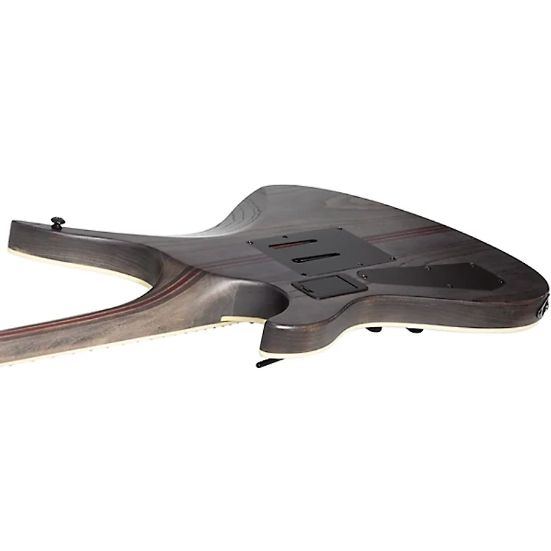 Schecter Guitar Research Avenger FR SLS Elite Evil Twin Electric Guitar Satin Black