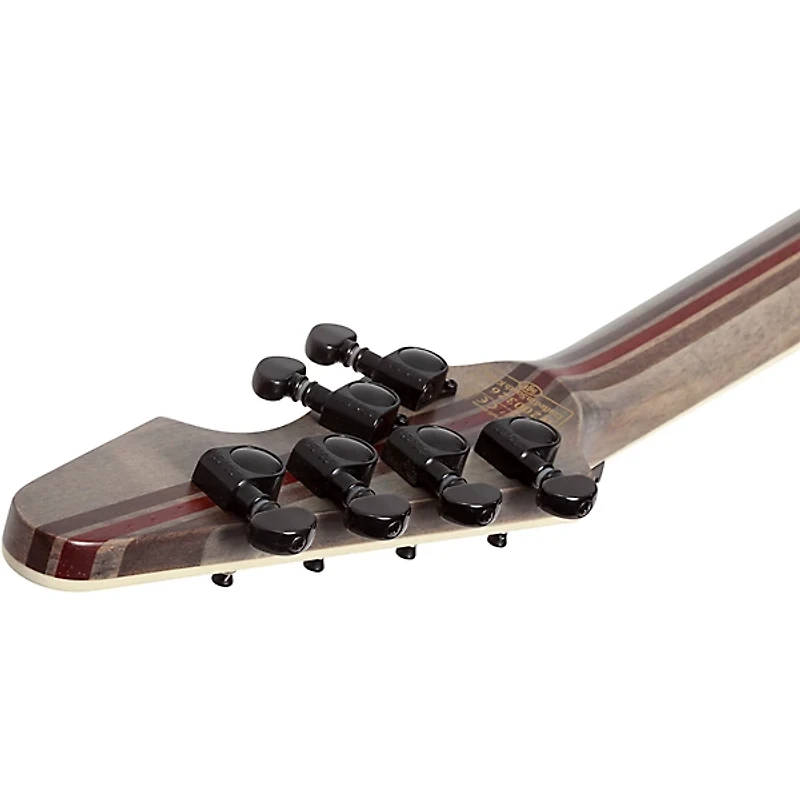 Schecter Guitar Research Avenger FR SLS Elite Evil Twin Electric Guitar Satin Black