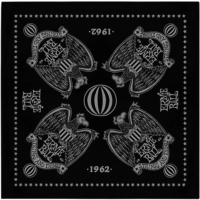 Ernie Ball Forever Slinky Bandana Black
