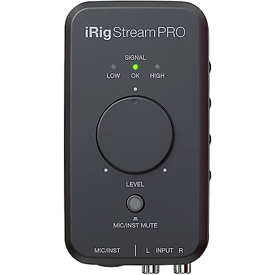IK Multimedia iRig Stream Pro iOS Audio Interface for iOS, Mac and Select Android Devices