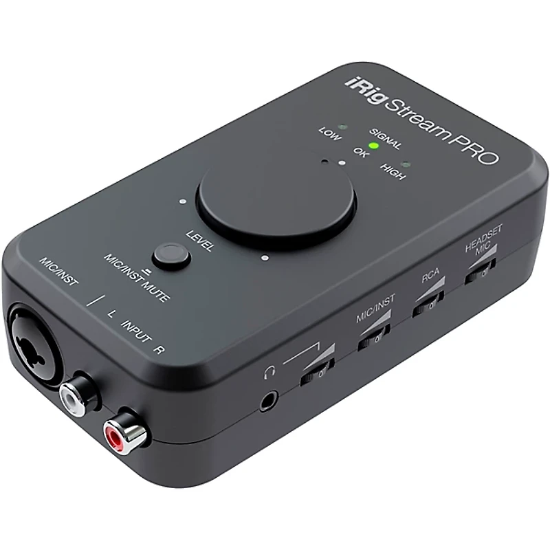 IK Multimedia iRig Stream Pro iOS Audio Interface for iOS, Mac and Select Android Devices