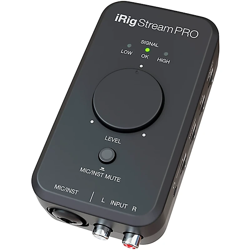 IK Multimedia iRig Stream Pro iOS Audio Interface for iOS, Mac and Select Android Devices