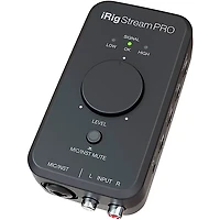 IK Multimedia iRig Stream Pro iOS Audio Interface for iOS, Mac and Select Android Devices