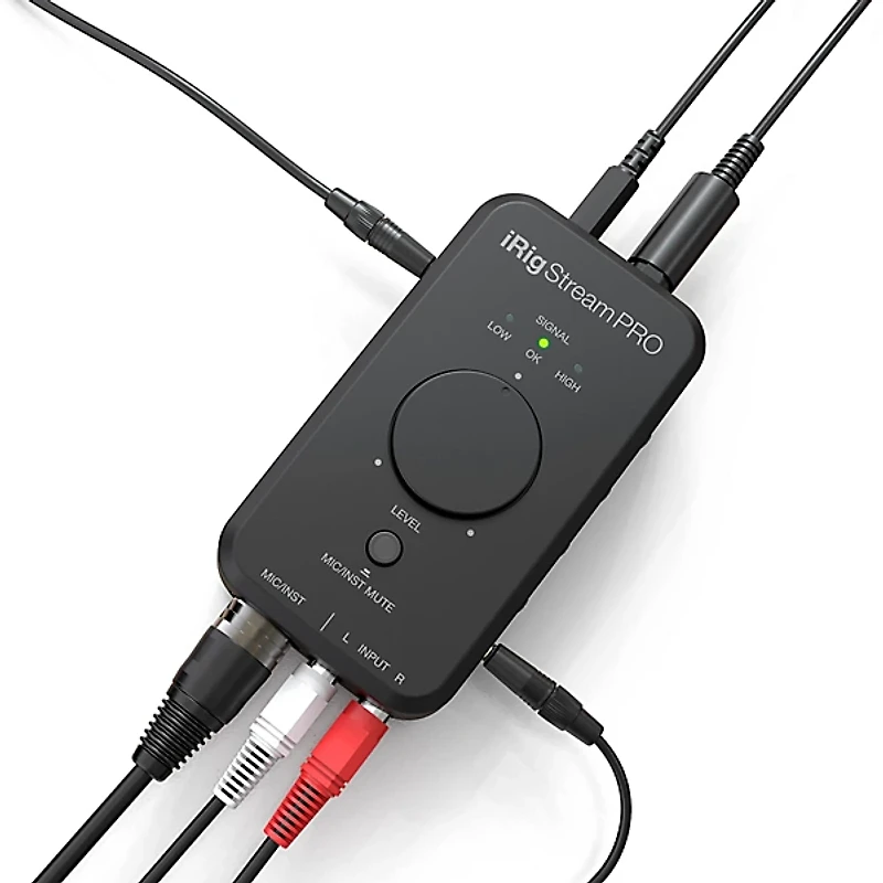 IK Multimedia iRig Stream Pro iOS Audio Interface for iOS, Mac and Select Android Devices