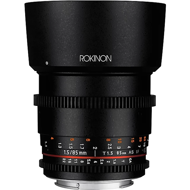 Rokinon Cine DS 85mm T1.5 Cine Lens for Canon EF