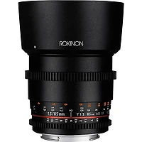 Rokinon Cine DS 85mm T1.5 Cine Lens for Canon EF