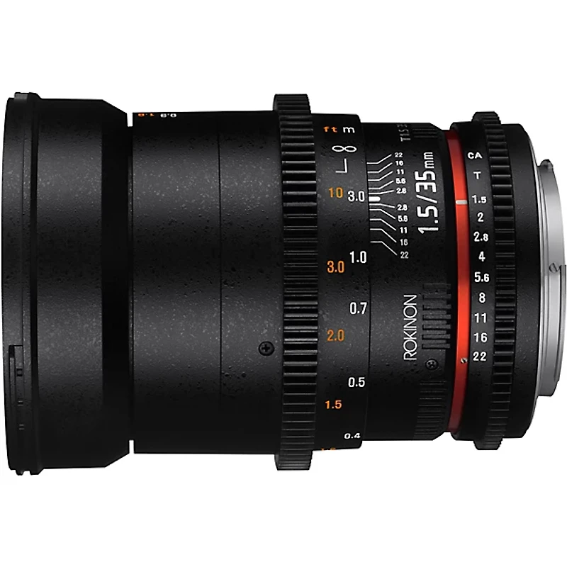 Rokinon Cine DS 35mm T1.5 Wide Angle Cine Lens for Micro Four Thirds