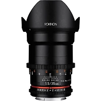 Rokinon Cine DS 35mm T1.5 Wide Angle Cine Lens for Micro Four Thirds