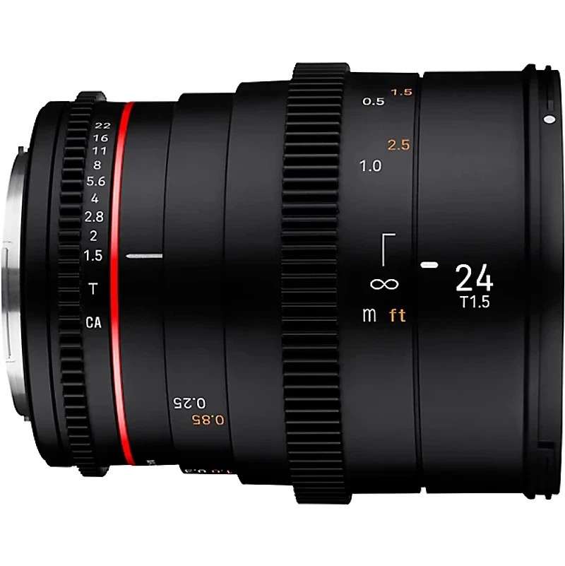 Rokinon Cine DSX 24mm T1.5 Wide Angle Cine Lens for Canon EF