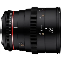 Rokinon Cine DSX 24mm T1.5 Wide Angle Cine Lens for Canon EF