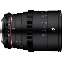 Rokinon Cine DSX 35 mm T1.5 Wide-Angle Cine Lens for Canon EF