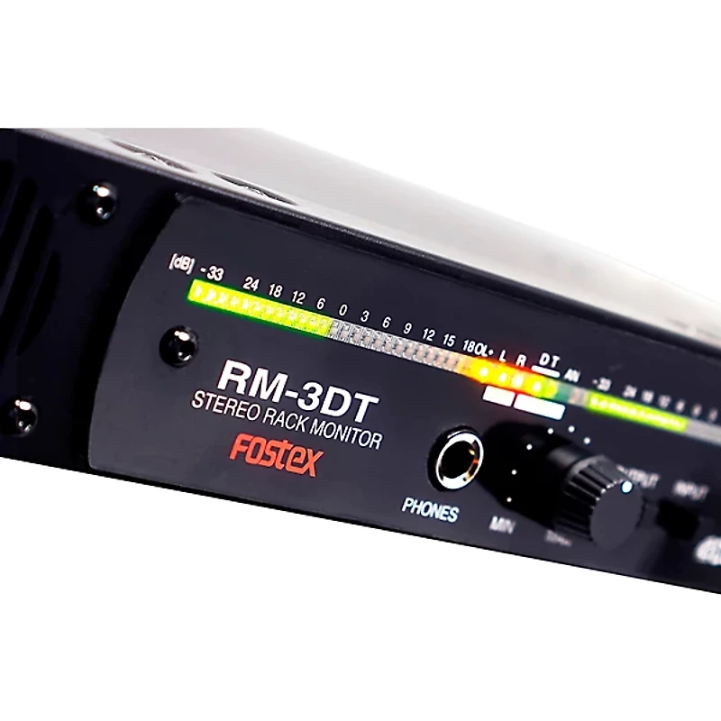 Fostex RM3DT Rack Mount Stereo Monitor Speaker with Dante