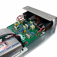 Wren And Cuff OG Box of War Reissue Distortion Effects Pedal Black and Grey